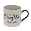 Best Daughter forever mug