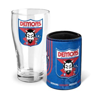 Pint Glass and Can Cooler