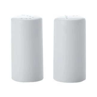 White Basics Cylindrical Salt & Pepper
