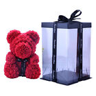 Rose Bear Artificial Flowers Red