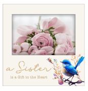 Mystical Blooms Epoxy Photo Frame 4x6in - Sister