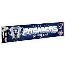 AFL 2022 Geelong Premiership Phase 1 Bumper Stickers