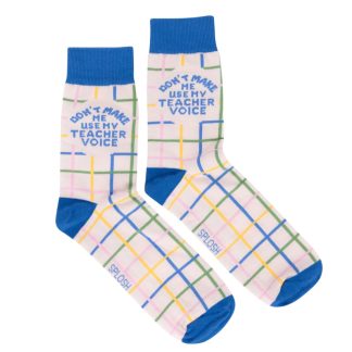 Teacher Voice Socks