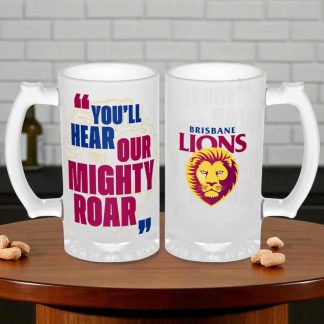 Brisbane Lions Stein Frosted 500ml