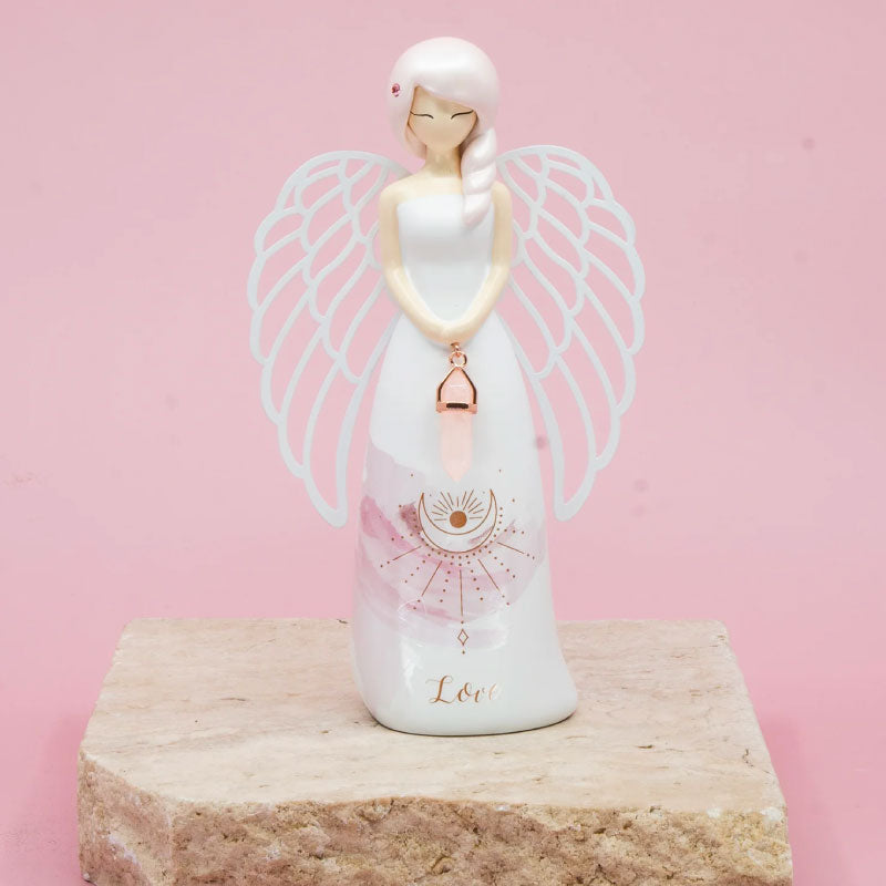Rose Quartz Angel - Love