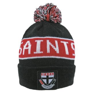 Saints AFL Bar Beanie
