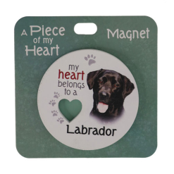 Labrador black magnet