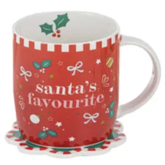 Festive Fun Starter Mug & Coaster
