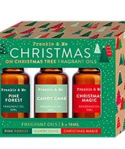 Xmas Fragrance Oil Christmas Tree 3pk