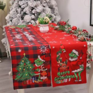 Grinch Table Runner