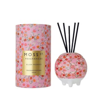Blush Peonies Ceramic Reed Diffuser