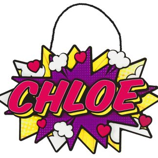 Chloe 3D Wall Sign / Room Door Sign