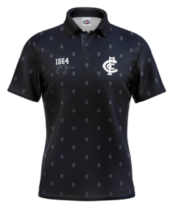 AFL Carlton 'Mulligan' Golf Polo 2XL