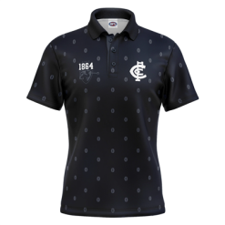 AFL Carlton 'Mulligan' Golf Polo L