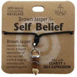 Brown Jasper For Self Relief Necklace