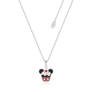 ECC Mickey Mouse Cupcake Enamel Necklace SPN124