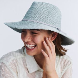 Jacqui Mannish Hat - Mixed Seafoam Pitite RL73