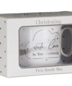 Christening Double Handled Mug