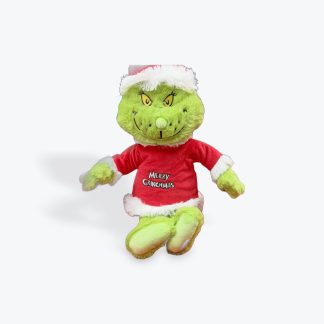 Merry Christmas Grinch With Santa Hat