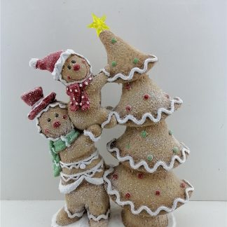 Gingerman with Tree LED
