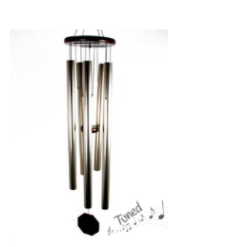 Classic 5 Tube Gold Tuned Wind Chime "Natures Melody - 127cm