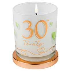 30th Birthday Candle
