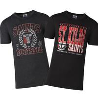 Saint Kilda Mens 2 Pack Tees