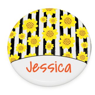 Jessica motif coaster
