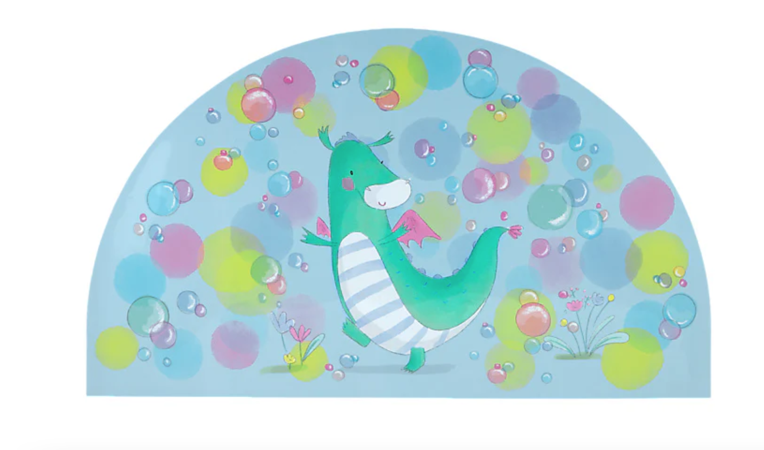 Jedda Robaard Magical Tales Placemat Dragon Semi Circle