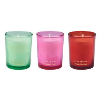 LA Festive Down Under Fragrance Candle 50g Set of 3 Assorted Gift Boxed