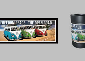 VW Combi Insulated Drinks Cooler 375ml