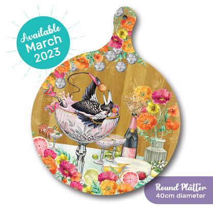 Maggie's Song Round Platter