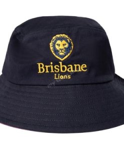Adult Brisbane Lions  Crest Bucket Hat