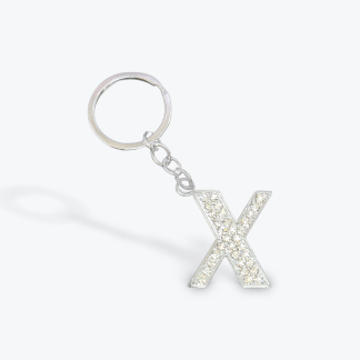 Initial Keyring Letter X