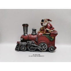 Santa On Train