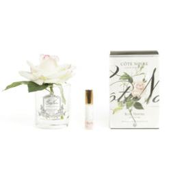 Perfumed Natural Touch Single Rose - Clear - Pink Blush