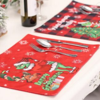 Grinch Christmas Placemats