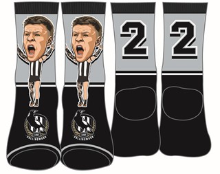 Adult Henrik Socks Magpies De