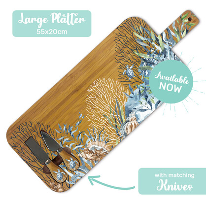 Coral Reef Large Platter