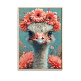 Floral Emu - Brushed