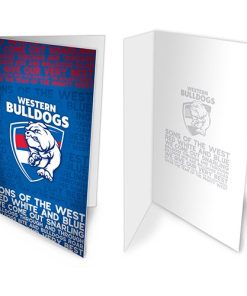 AFL Musical Cards Bulldogs