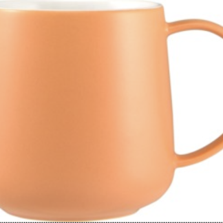 Cafe Life Mug 420ML Apricot