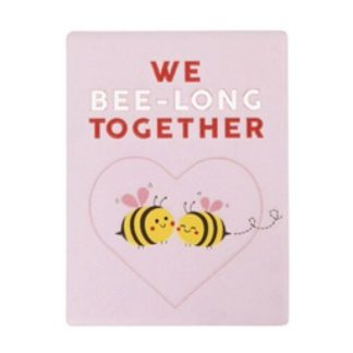 Valentines Day Meant To Bee Ceramic Magnet