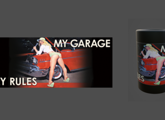 My Garage My Rules Insulated Drinks Cooler 375ml