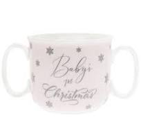 Pink Baby's 1st Xmas Mug