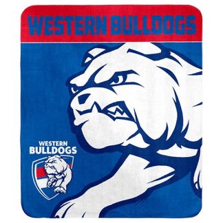 Western Bulldogs Polar Fleece Rug