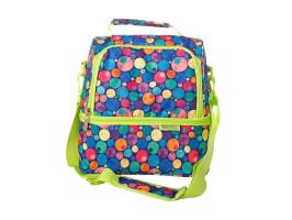 Kasey Rainbow Be Kind Insulated Lunch Bag Dots