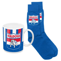 Western Bulldogs Heritage Mug and Sock Pack