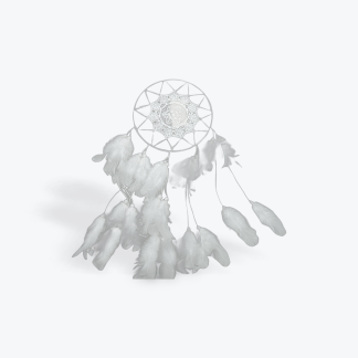 Dream Catcher White 16cm