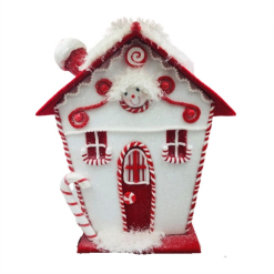 Polyfoam Red & White Candy House